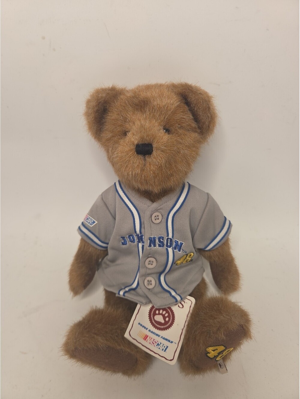 Jimmie Johnson #48 Nascar Lowe's “Boyds Bear”  New With Tags 12"